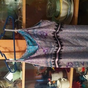 Reversible Indian silk dress